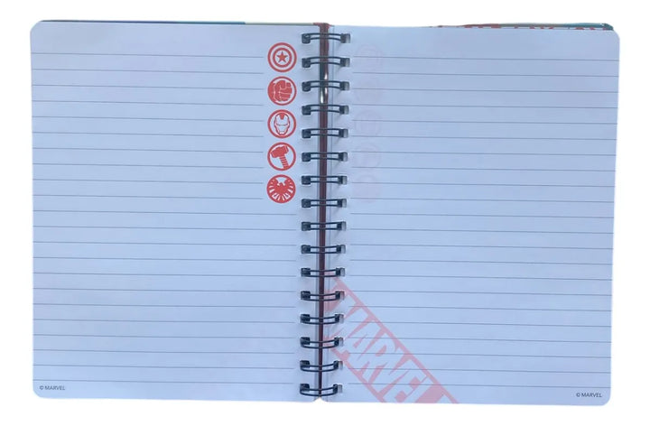 Libreta espiral Marvel