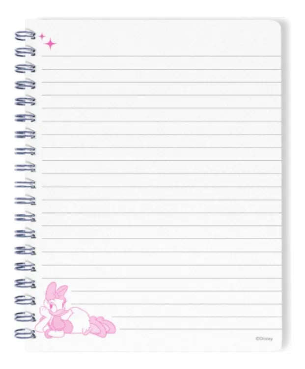Libreta espiral Daisy