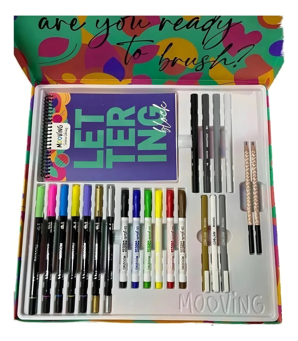 Set Lettering Fest 23pcs