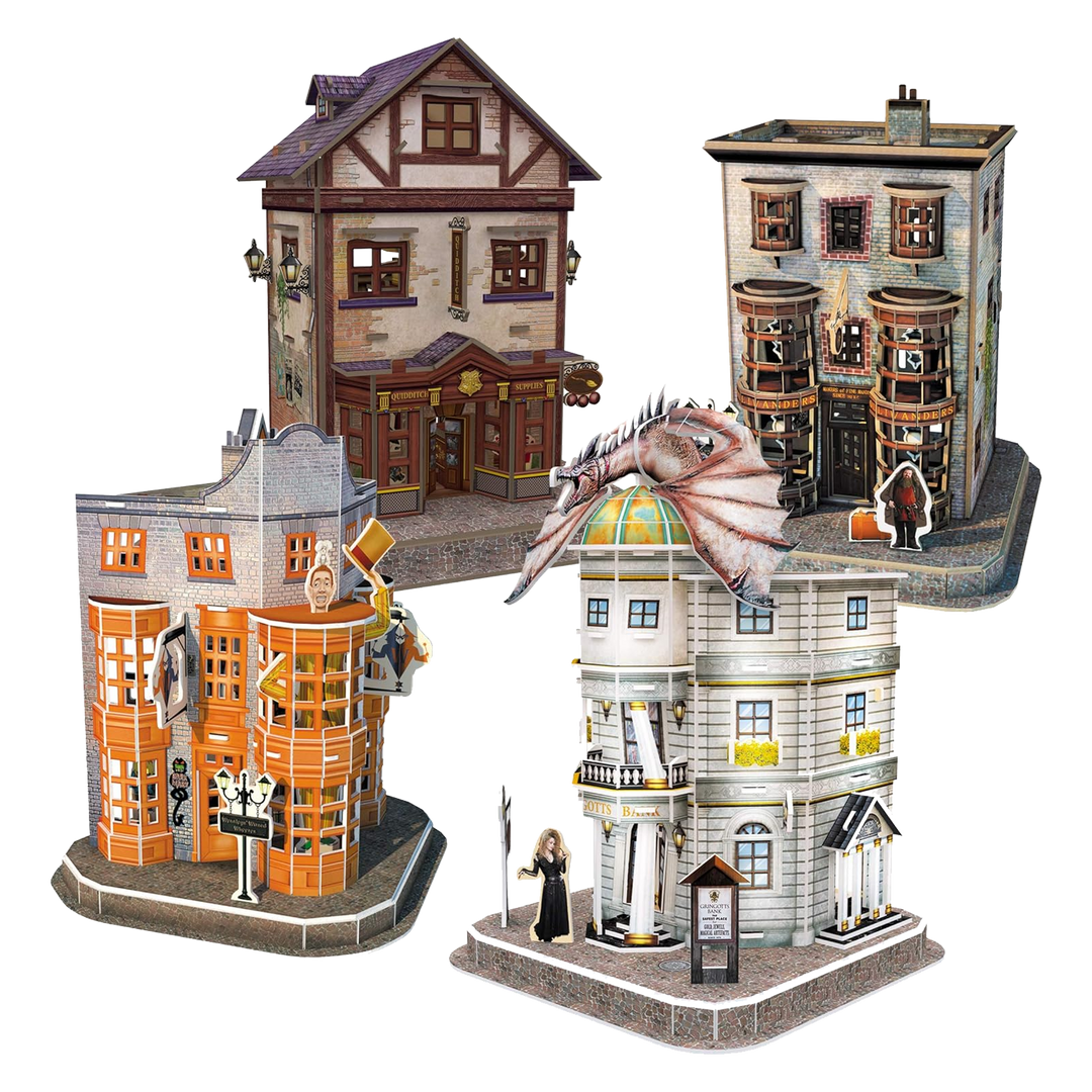 Puzzle 3D Harry Potter Little colección x4