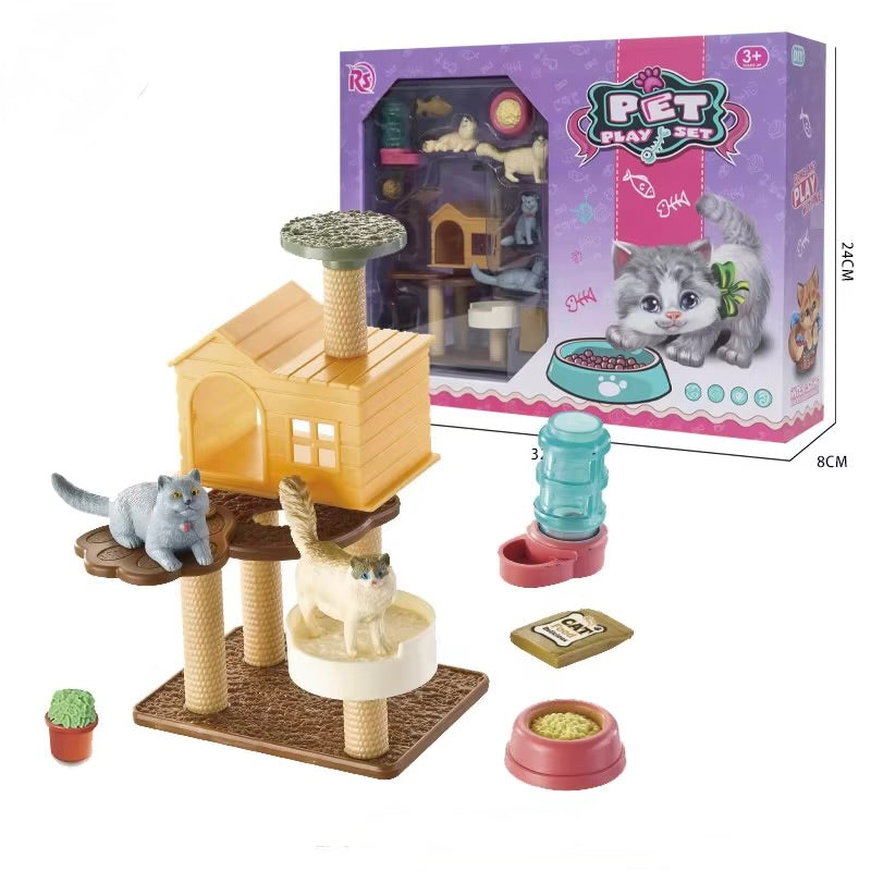 Pet play set (gatitos)