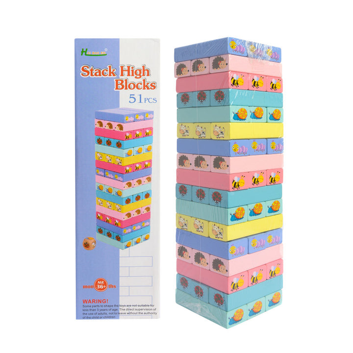 Jenga de animales