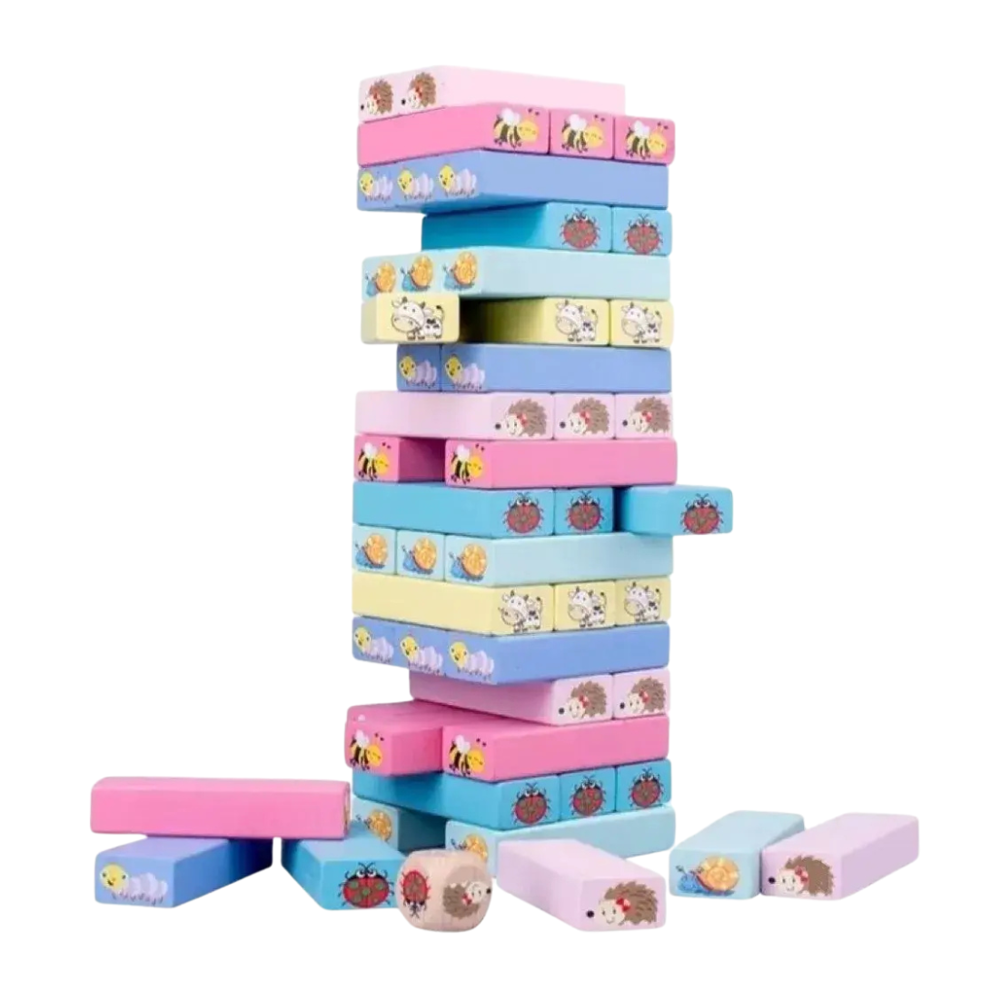 Jenga de animales