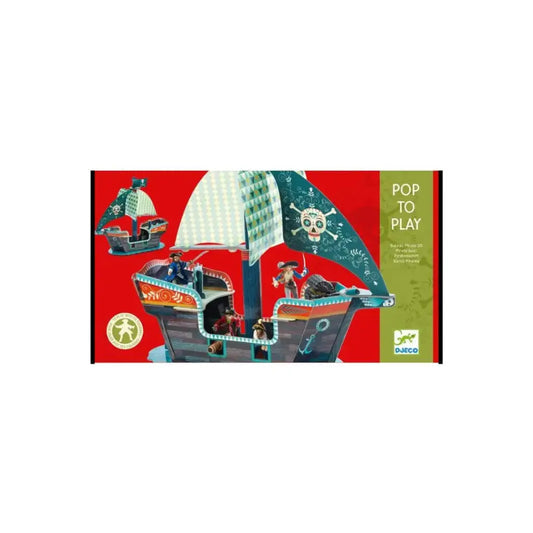 Barco pirata puzzle 3D 23pcs