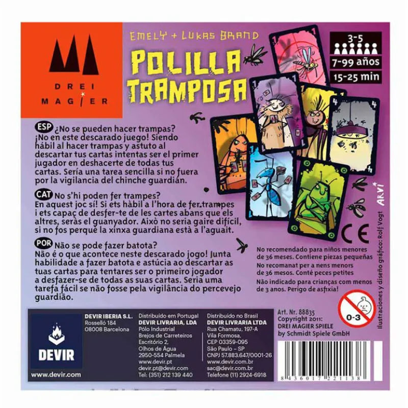 Polilla tramposa