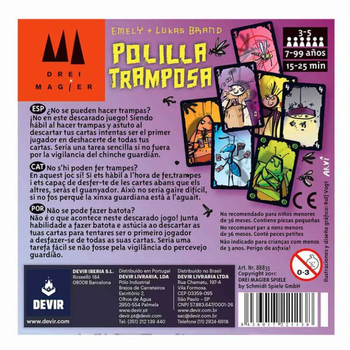 Polilla tramposa