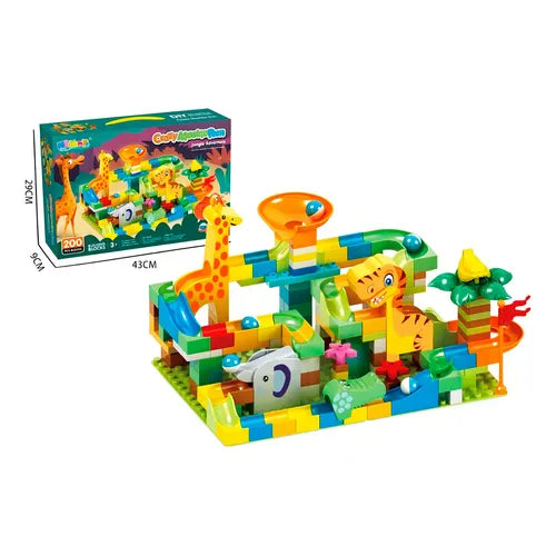 Bloques animales 200 pcs