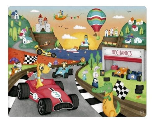 Puzzle Autos de Carrera 36 pcs
