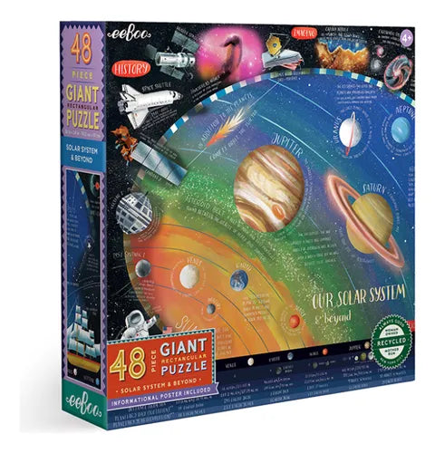 Puzzle sistema solar 48 pcs