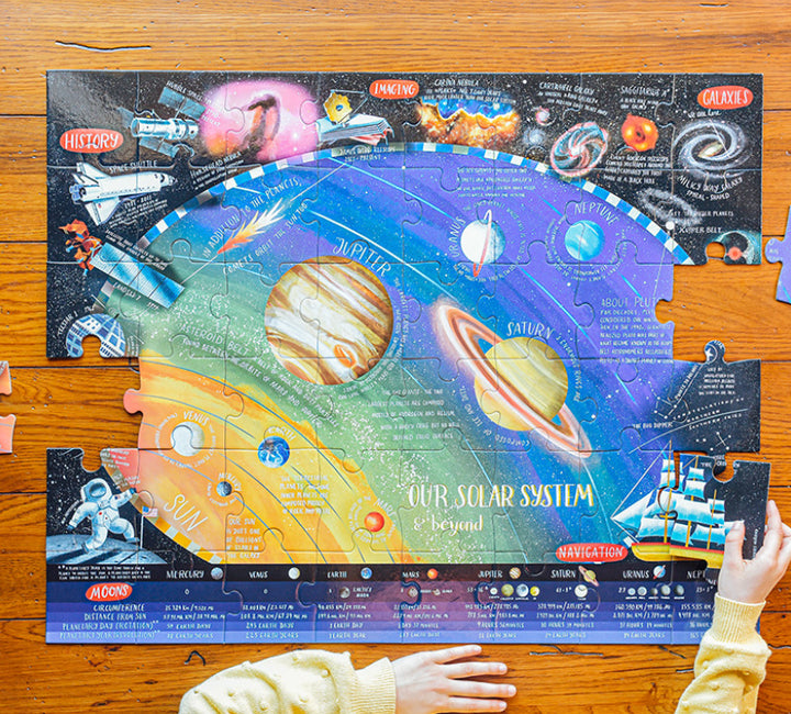 Puzzle sistema solar 48 pcs