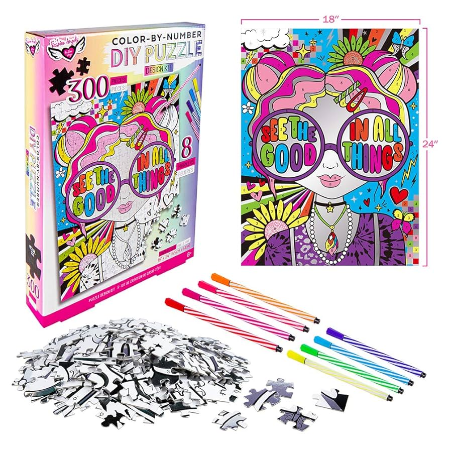 DIY puzzle para colorear 300 pcs