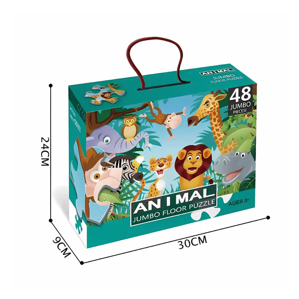 Puzzle jumbo Animales Selva 48 pcs