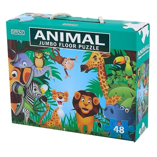Puzzle jumbo Animales Selva 48 pcs