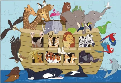 Puzzle jumbo Arca de Noe 48pcs