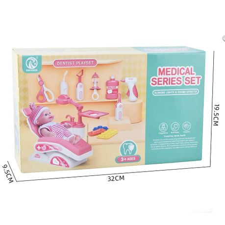 Set dentista con bebé