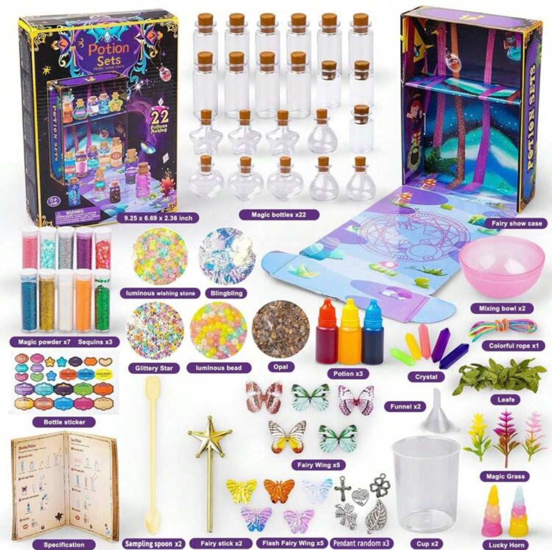 Set pociones mágicas