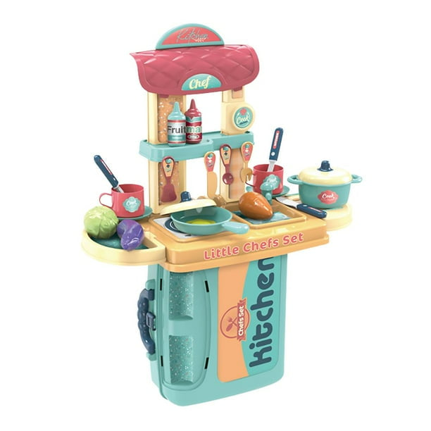 Maletín juguete de cocina 3 en 1