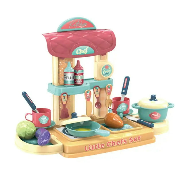 Maletín juguete de cocina 3 en 1