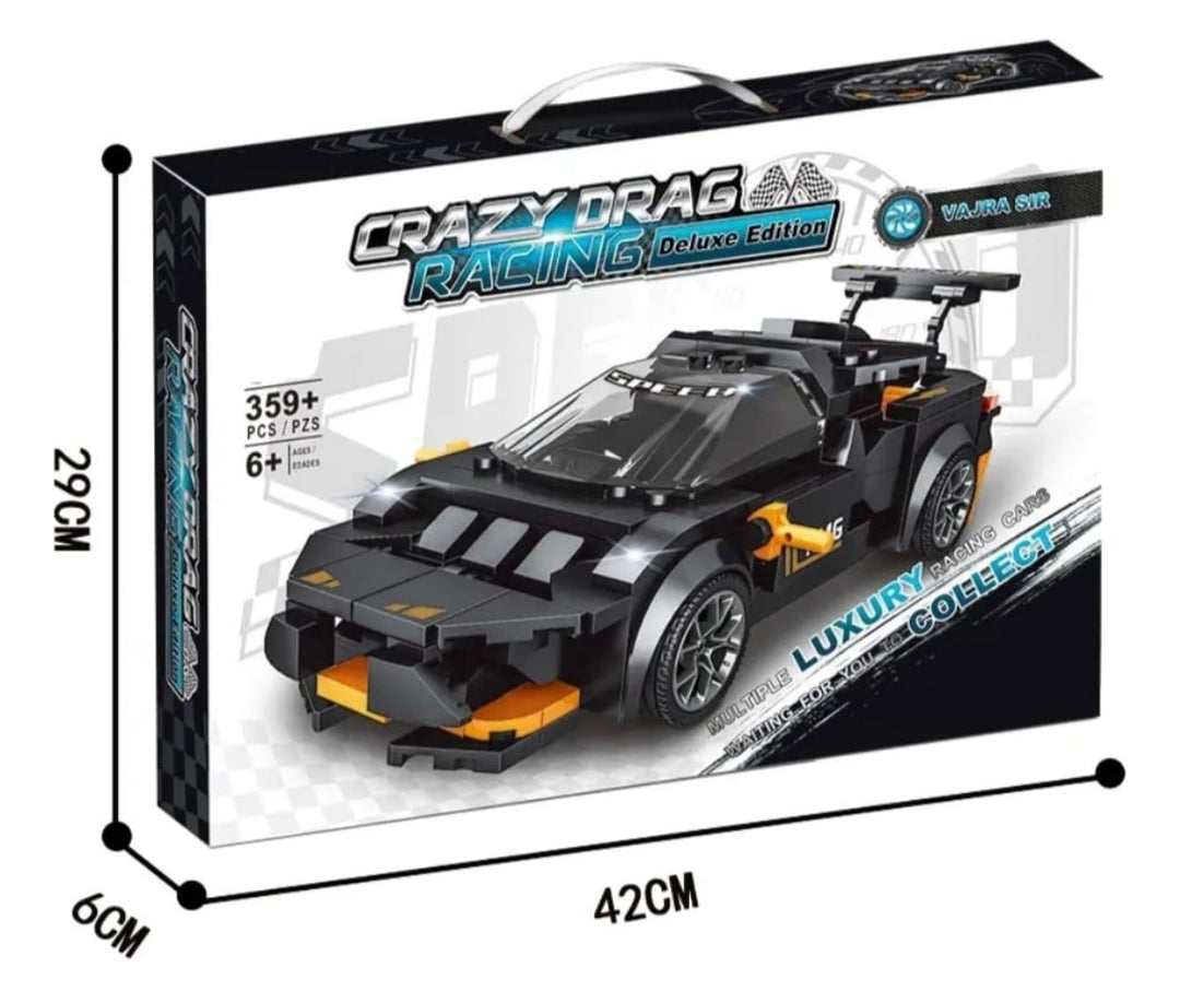 Auto de Carreras Armable Bloques 359 pcs