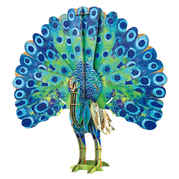 Puzzle 3D Pavo Real