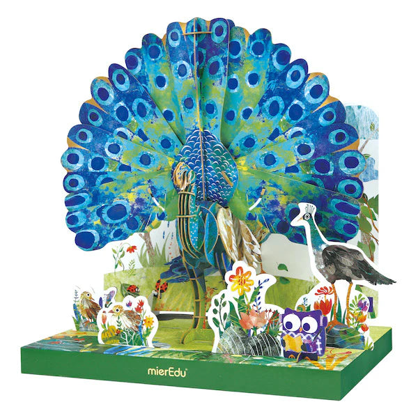 Puzzle 3D Pavo Real