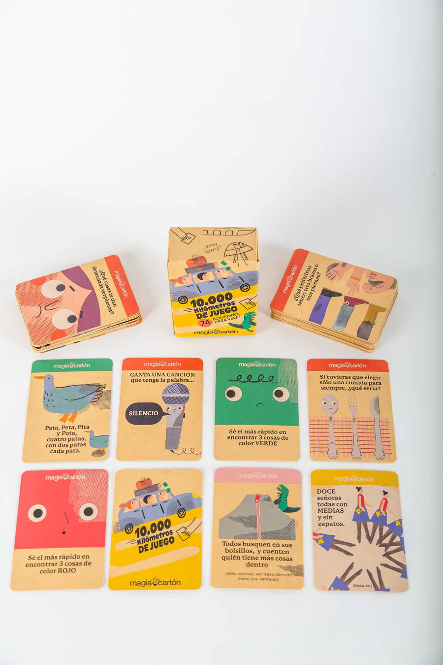 10.000 Kilometros de Juego, cartas de viaje
