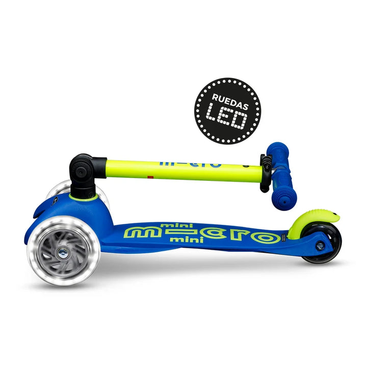 Scooter MICRO Mini Deluxe azul/amarillo 2+