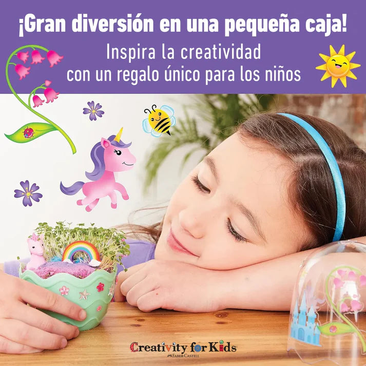 Mini Garden Sirena Unicornio