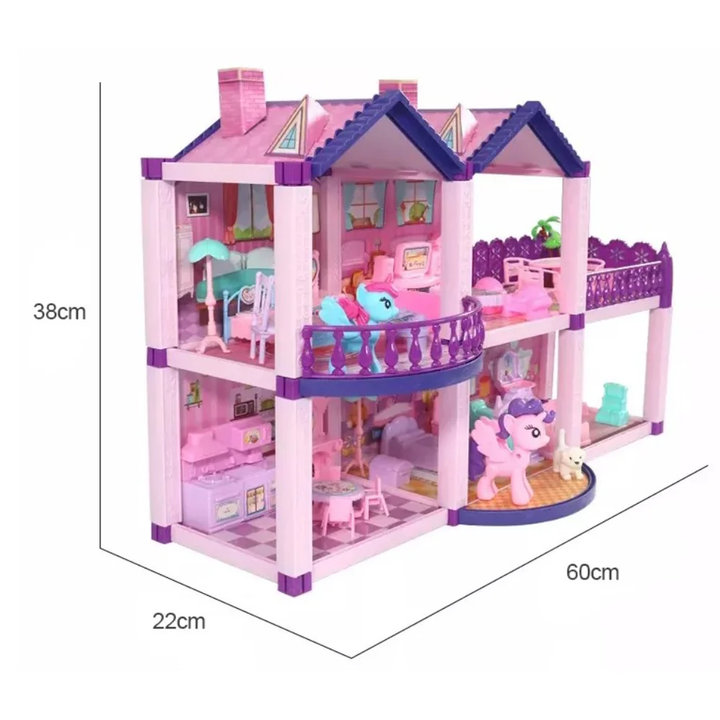 Casa de muñecas 60cms
