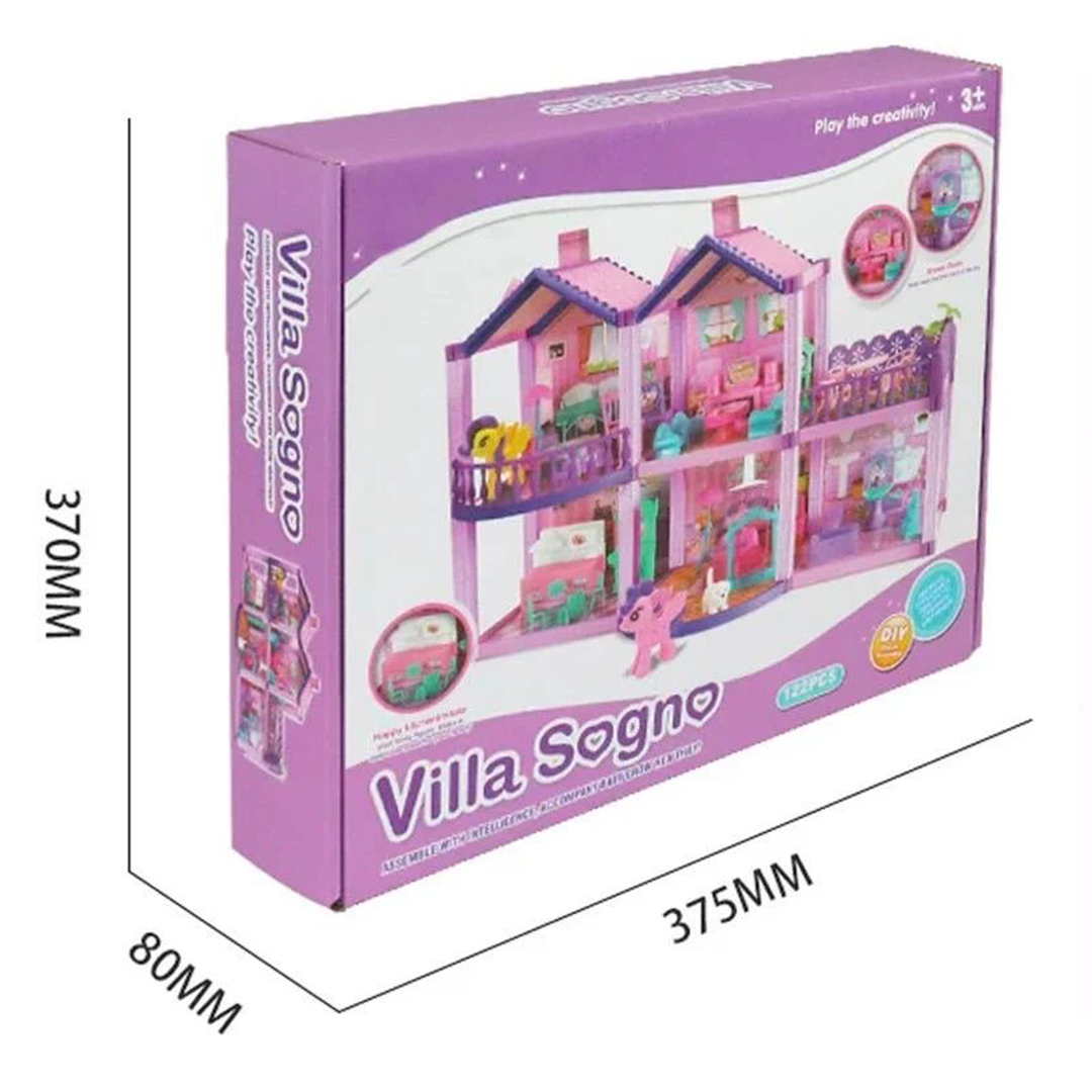 Casa de muñecas 60cms