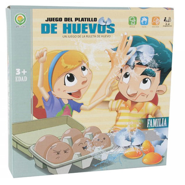 Juego platillo del huevo