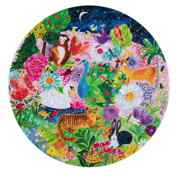 Puzzle redondo animales 500 pcs