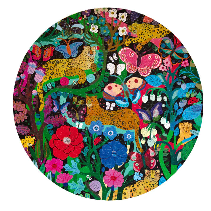 Puzzle redondo tigres 500 pcs