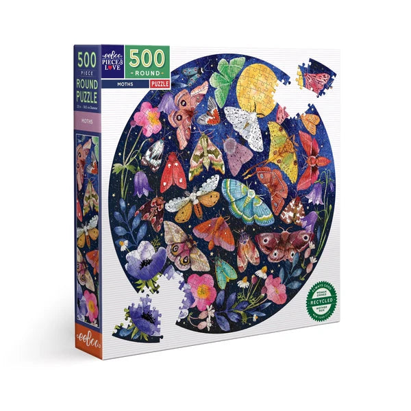 Puzzle redondo mariposas 500 pcs