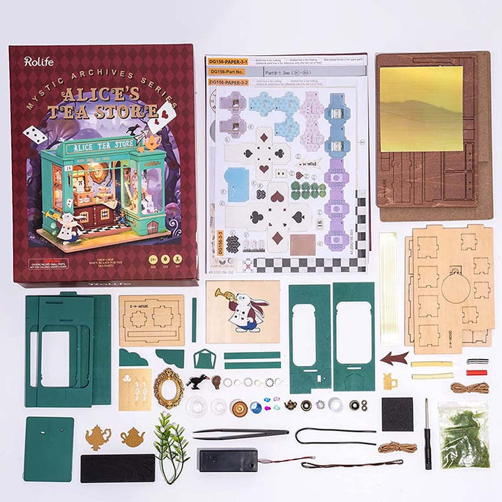 Puzzle 3D Rolife Tienda de Té Alicia