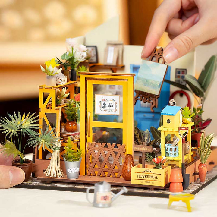 DIY Miniatura - Invernadero negro