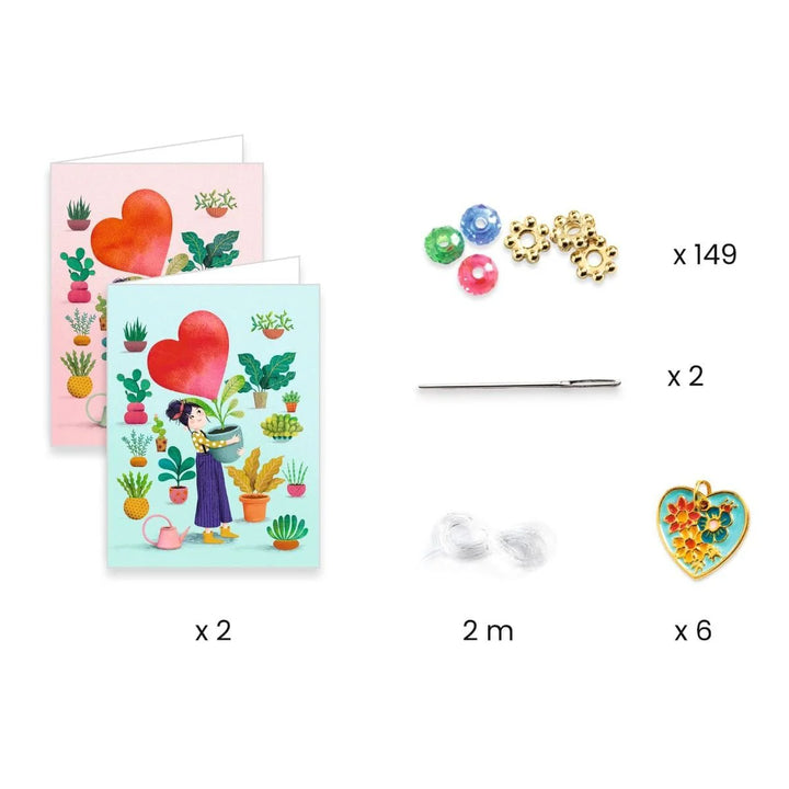 Set Pulseras Corazón