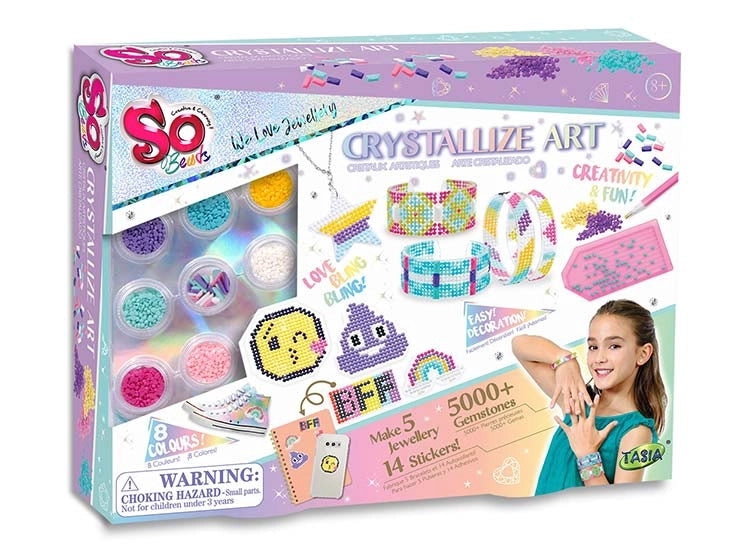 Kit de joyeria arte en cristales