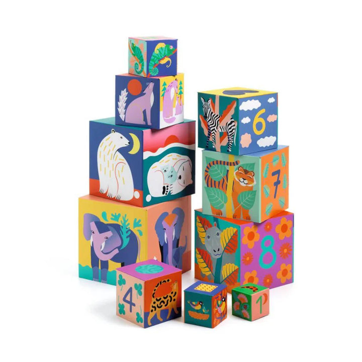 Cubos aplilables de animales