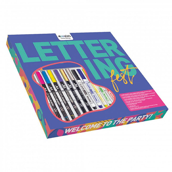 Set Lettering Fest 23pcs