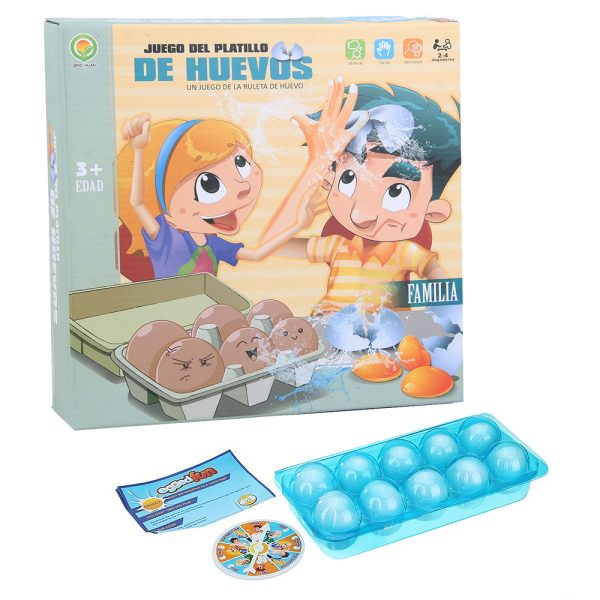 Juego platillo del huevo