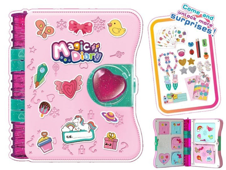 Diario Mágico y Set de Papelería